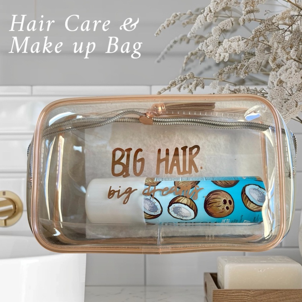 NEW Make up Bag or Travel Bag And Tropical Coconut Dry Shampoo - Picture 3 of 6